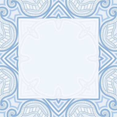desenli zemini oryantal tarzda.