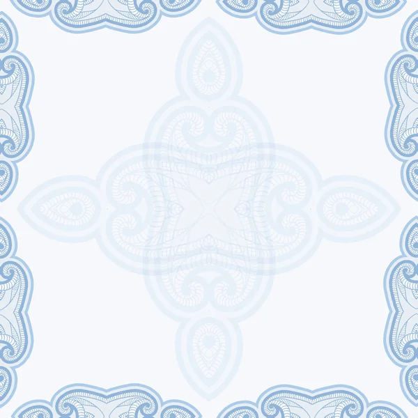 Carrelage à motifs dans un style oriental . — Image vectorielle