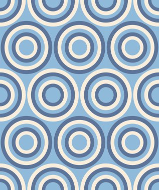 daireler ile moda soyut desen