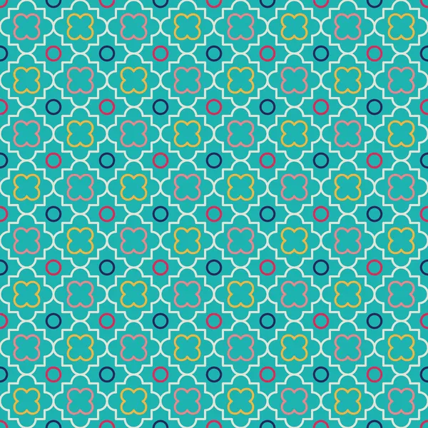Quatrefoil motif treillis — Image vectorielle