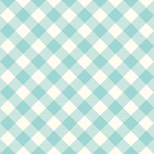 Tradisional Gingham Memeriksa Pola Piknik Taplak Meja Pola Vektor Vichy - Stok Vektor