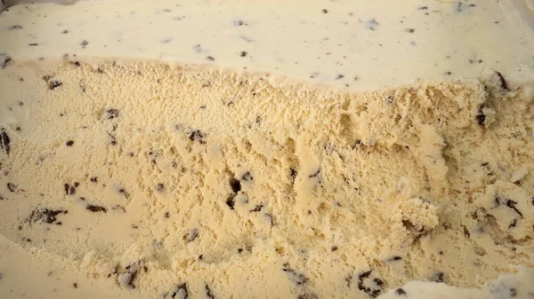 Поверхневе Морозиво Шоколадний Чіп Вид Зверху Концепція Їжі Бланк Дизайну — стокове фото
