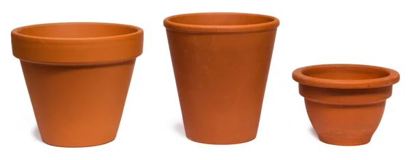 Lege plant potten — Stockfoto