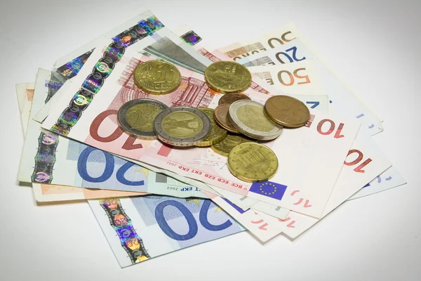 Euro-Papierwährung — Stockfoto