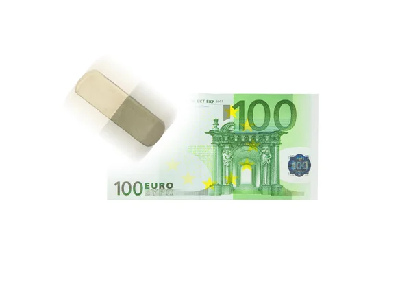 Erasing money — Stock Photo, Image