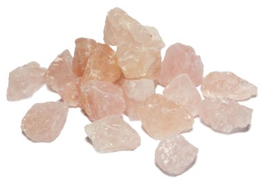 Beatiful pink crystals clipart