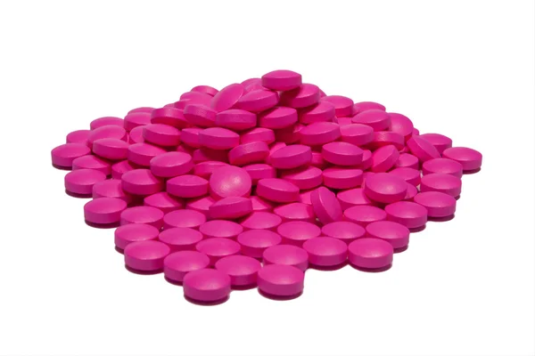 Pastillas rosas — Foto de Stock