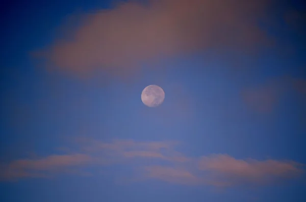 Luna llena en el cielo — Foto de Stock