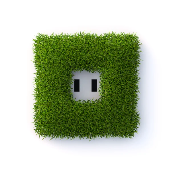 Grass socket — Stock Photo, Image