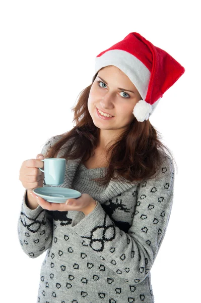 Fille dans une casquette rouge Photo De Stock