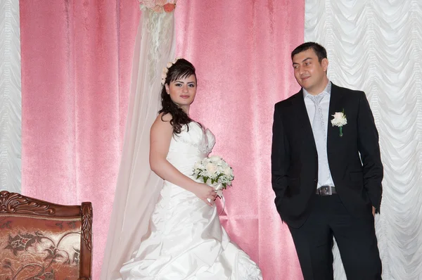 Bride and groom — Stock Photo, Image