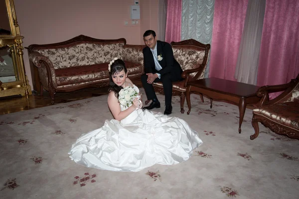 Bride and groom — Stock Photo, Image