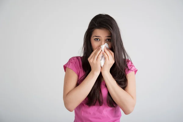 Allergie, Erkältung, Grippe — Stockfoto