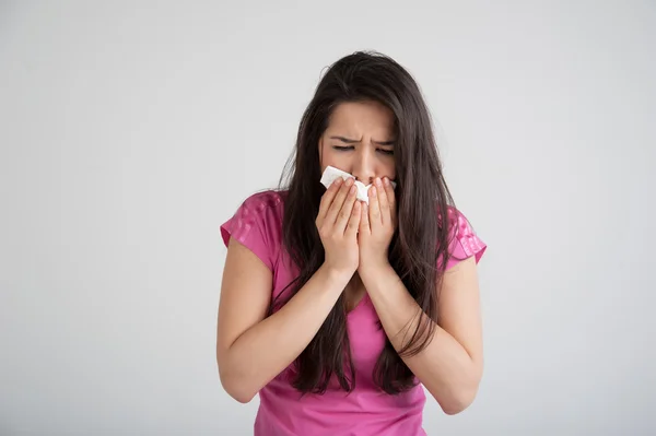 Allergie, Erkältung, Grippe — Stockfoto