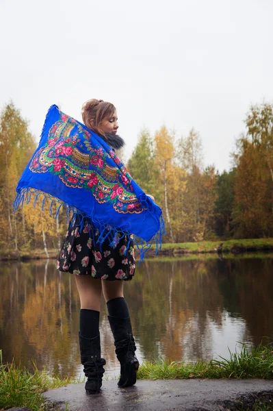 Mujer feliz — Foto de Stock