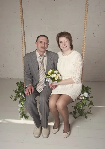 花嫁と花婿 — ストック写真