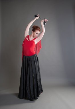kastanyet dansçı