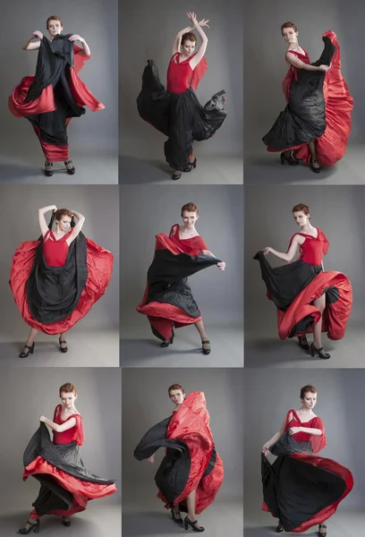 Collage flamenco — Foto de Stock