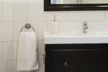 çağdaş banyo lavabo