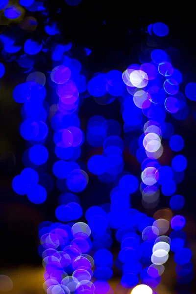 Blauwe bokeh 4 — Stok fotoğraf