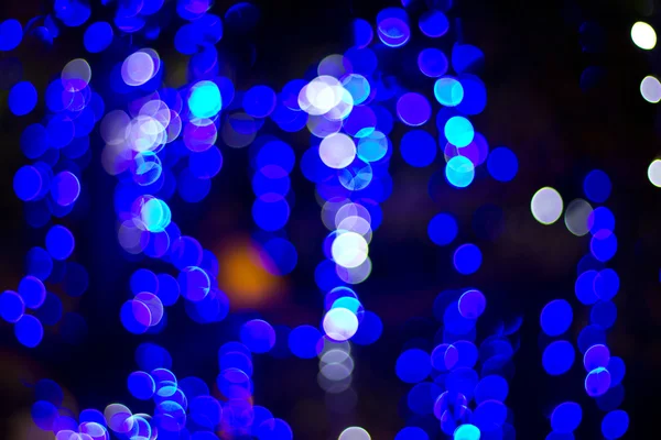 Blaues Bokeh — Stockfoto