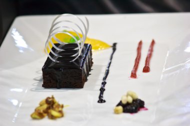 Mini çikolatalı kek