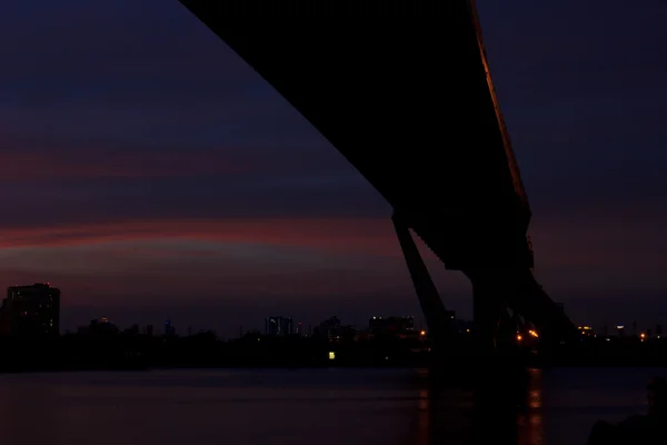 Bhumibol bridge terület: twilight6 — Stock Fotó