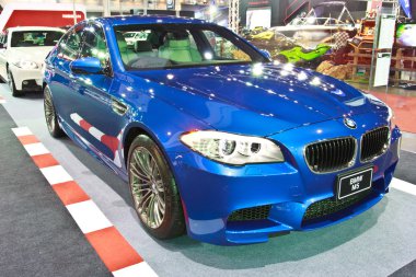 BMW m5 göstermek ikinci bangkok uluslararası auto salon 2013