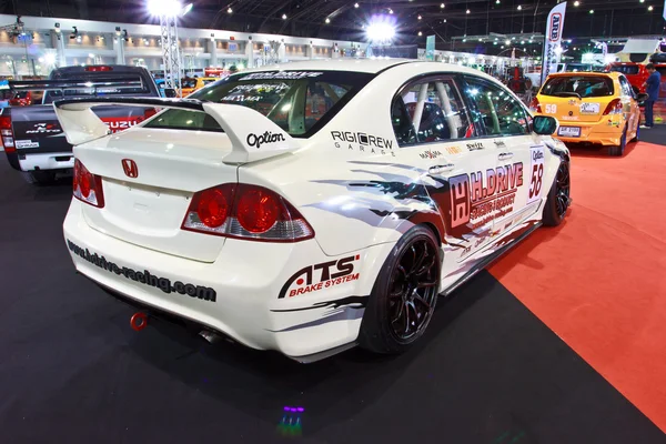 Honda Civic show at the second Bangkok international auto salon — Stock Photo, Image