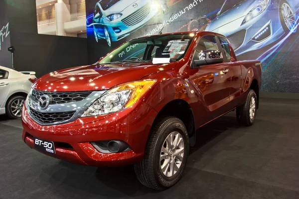 Mazda bt-50 show auf dem zweiten bangkok international auto salon — Stockfoto