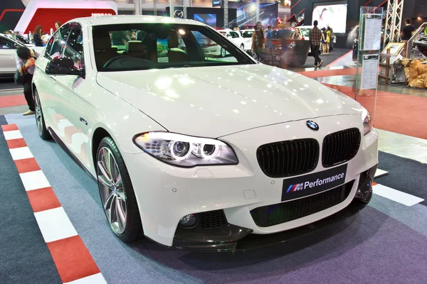 BMW 528i show at the second Bangkok international auto salon 201 — Stock Photo, Image