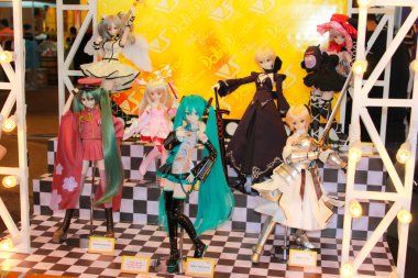 2 çizgi roman karakterlerinden Dollfie rüya bir model