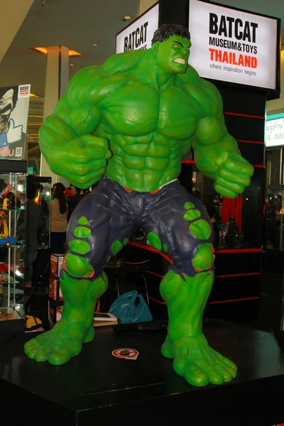 A model of the character Hulk from the movies and comics — Stock Photo, Image