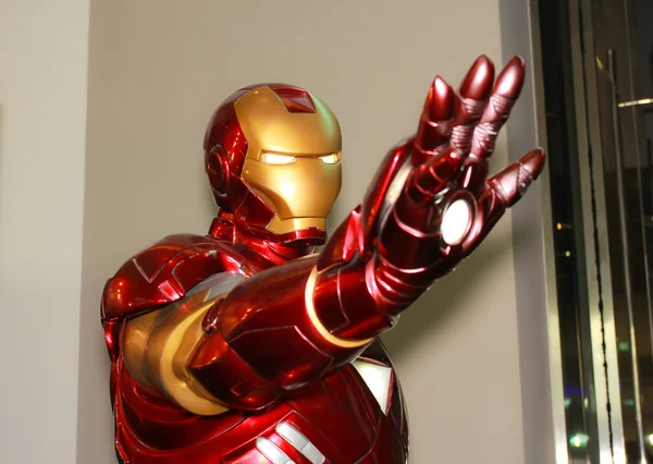 Um modelo do personagem Homem de Ferro dos filmes e quadrinhos 17 — Fotografia de Stock