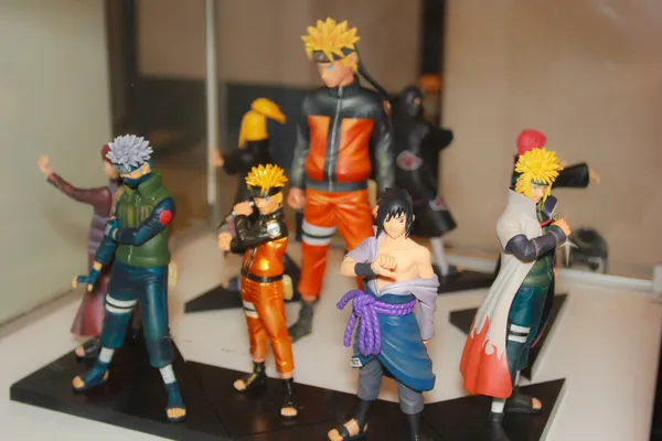 A model of the character Naruto from the movies and comics 2 — Stock Photo, Image