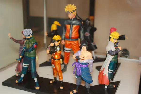 Un mannequin du personnage Naruto de la bande dessinée et films 2 — Photo