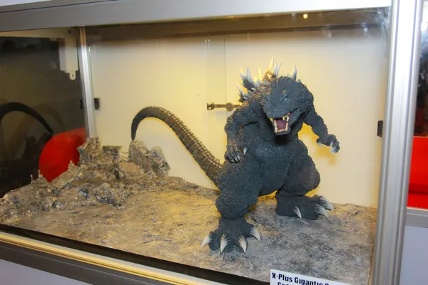 A model of the character Godzilla from the movies and comics 2 — Stock Photo, Image