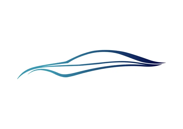 Mavi otomobil logosu Royalty Free Stock Ilustrace