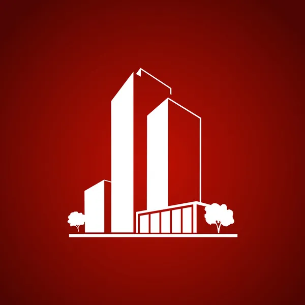 Logotipo do edifício —  Vetores de Stock