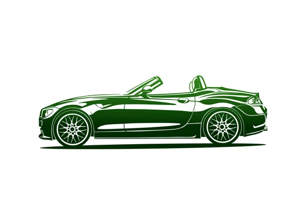 Sport car vector — Stock Vector