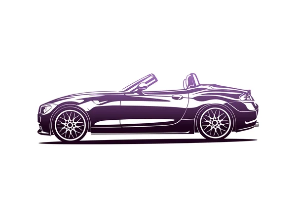 Vecteur voiture sport — Image vectorielle