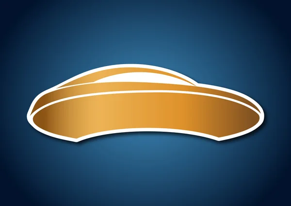 Logo abstrait de voiture vectorielle — Image vectorielle