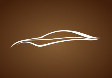 Yaratıcı otomobil logo şablonu