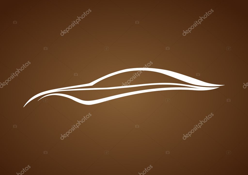 Creative automobile logo template