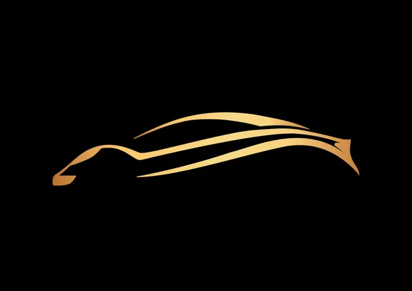 Yaratıcı otomobil logo şablonu