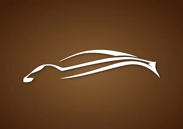 Creative automobile logo template — Stock Vector