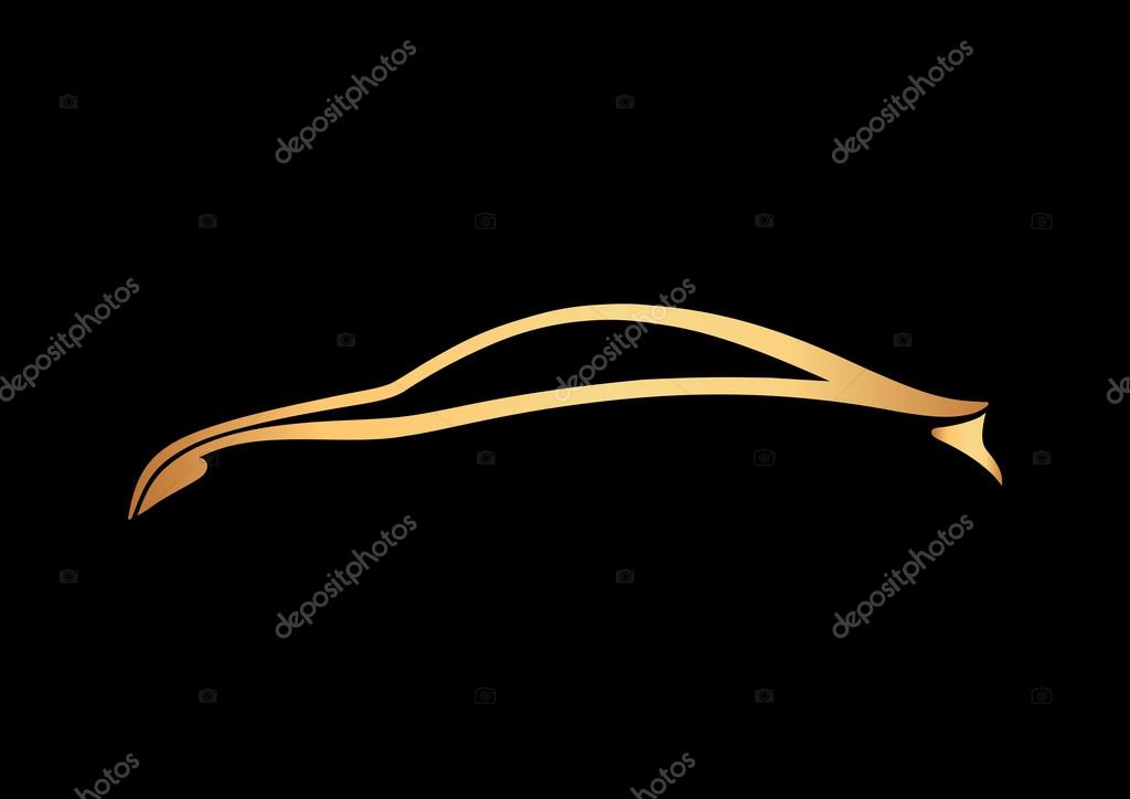 Creative automobile logo template