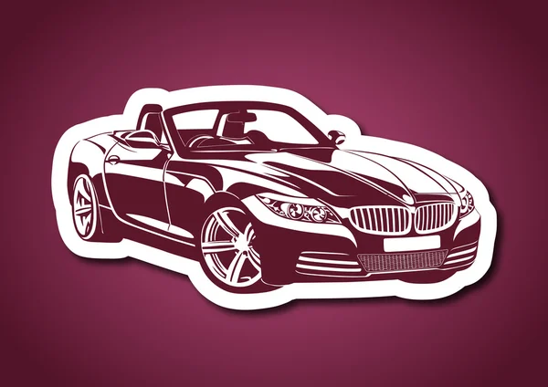 Шаблон креативного автомобільного логотипу — стоковий вектор