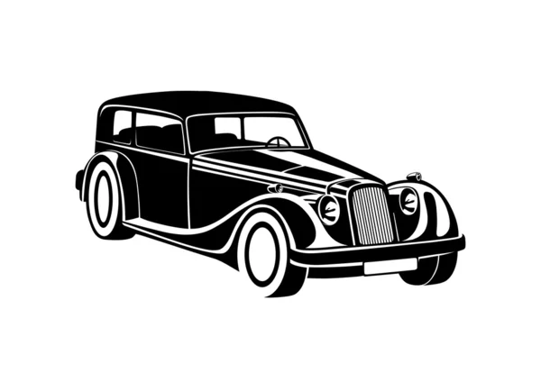 Nostalgic auto — Stock Vector