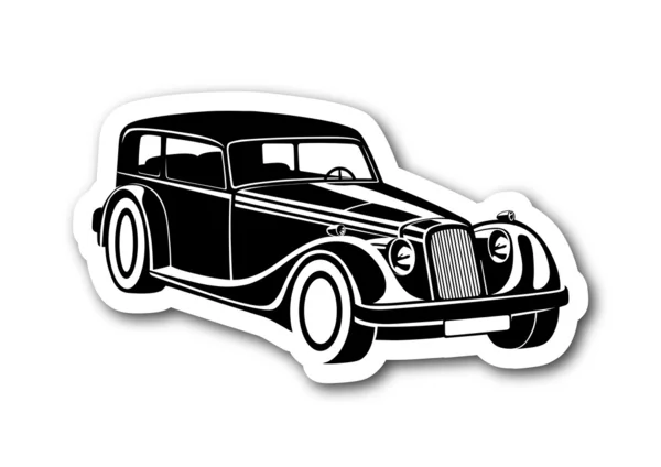 Nostalgic auto — Stock Vector